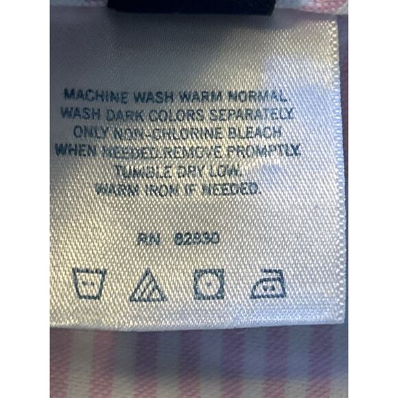 GUC Land's End Women's Tan Khaki Pants Pockets Belt Loops Size 18 - Picture 4 of 5